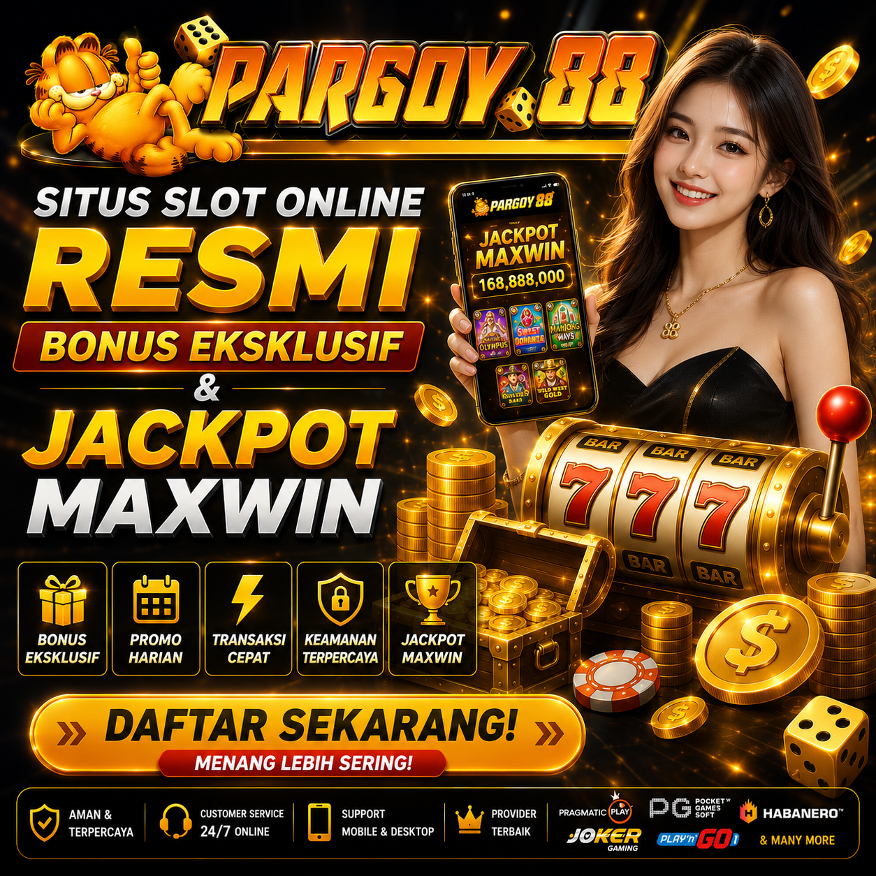Pargoy88 | Situs Slot Online Resmi Bonus Eksklusif dan Jackpot Maxwin